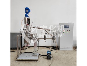 1L高溫不銹鋼減壓酯化縮聚反應釜已完工發(fā)往太原